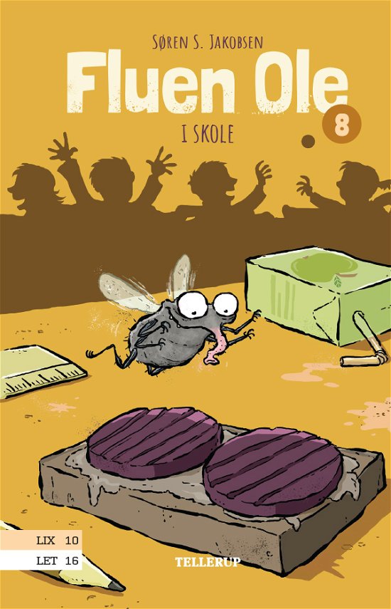 Cover for Søren S. Jakobsen · Fluen Ole, 8: Fluen Ole #8: Fluen Ole i skole (Hardcover Book) [1er édition] (2021)