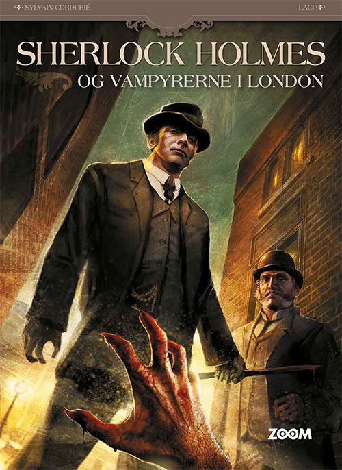 Cover for Laci Sylvain Cordurié · Sherlock Holmes: Sherlock Holmes og vampyrerne i London (Innbunden bok) [1. utgave] (2023)