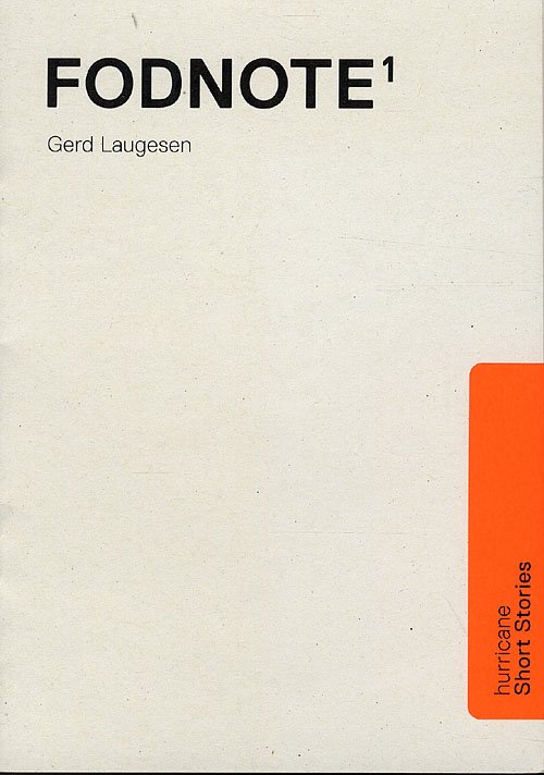 Cover for Gerd Laugesen · Fodnote (Sewn Spine Book) [1º edição] (2009)