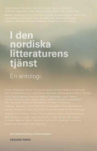 I den nordiska litteraturens tjänst (Indbundet Bog) (2011)