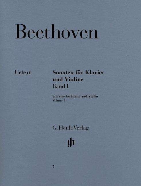Cover for Beethoven Lv · Sonaten BD I (Book) (2018)
