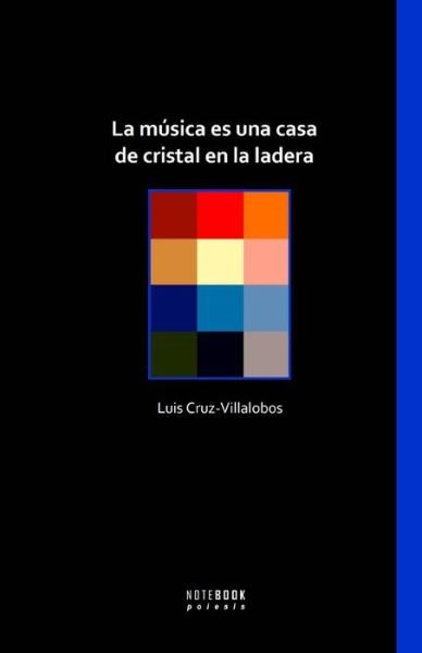 Cover for Luis Cruz-Villalobos · La musica es una casa de cristal en la ladera (Paperback Book) (2021)