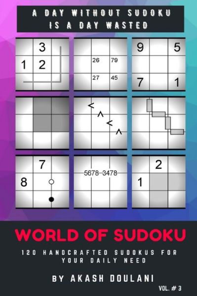 Cover for Akash Doulani · World of Sudoku: Vol # 3 - World of Sudoku (Paperback Book) (2020)