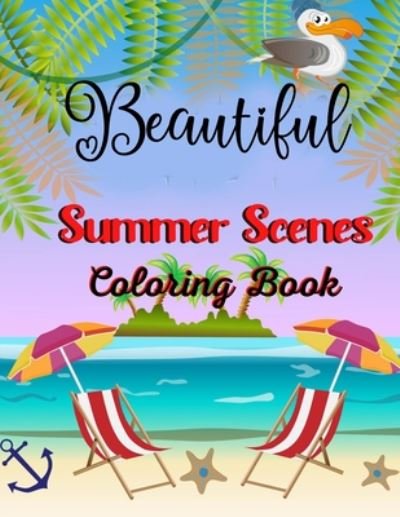 Cover for Flexi Lax · Beautiful Summer scenes coloring book (Paperback Bog) (2020)