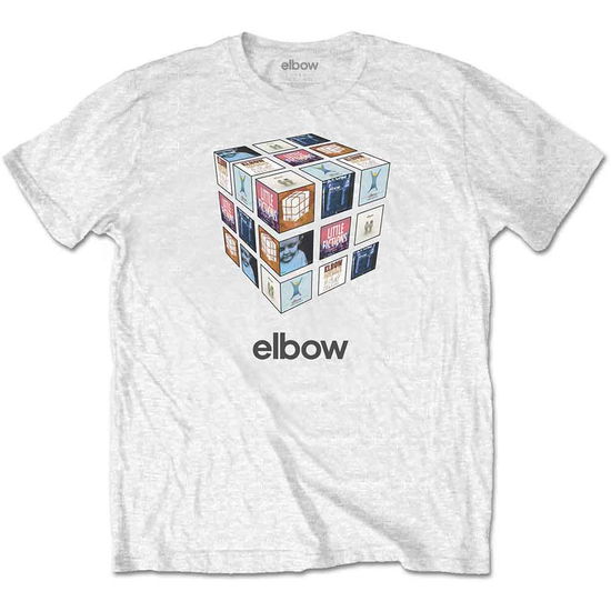 Cover for Elbow · Elbow Unisex T-Shirt: Best of (White) (T-shirt)