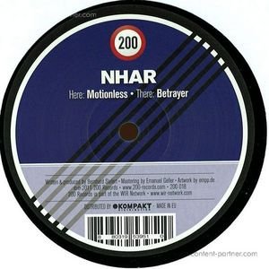 Cover for Nhar · Motionless / Betrayer (12&quot;) (2011)