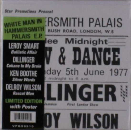 Cover for Smart, Leroy &amp; Dillinger &amp; Boo · White man at hammersmith palais (LP) [EP edition] (2017)