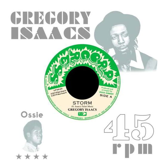 Cover for Gregory Isaacs · Storm (7&quot;) (2019)
