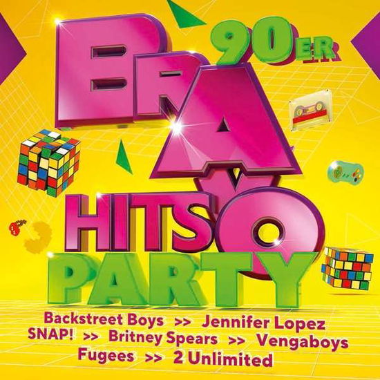 Cover for Various Artists · Bravo Hits Party - 90er (CD) [Digipak] (2019)