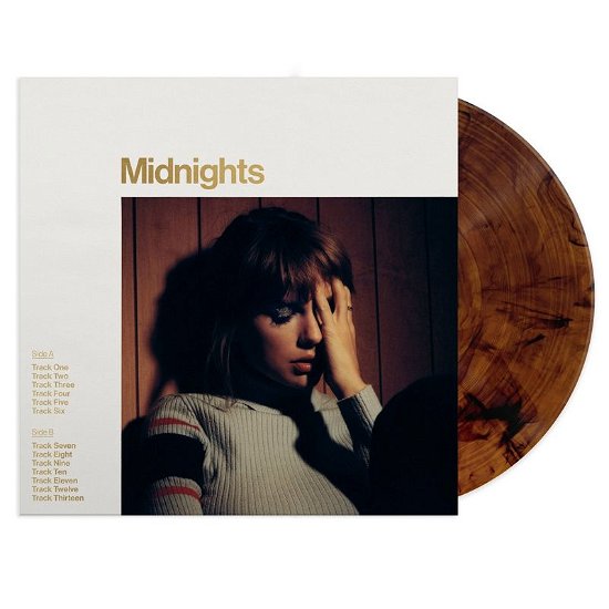 Cover for Taylor Swift · Midnights (Mahogany Vinyl) (LP) [Mahogany edition] (2022)