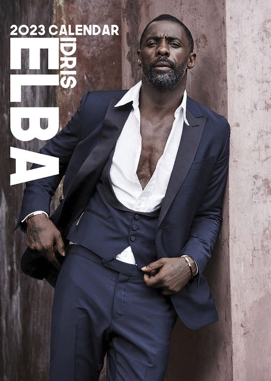 Idris Elba 2023 Unofficial Calendar - Idris Elba - Fanituote - VYDAVATELSTIVI - 0617285008074 - keskiviikko 1. kesäkuuta 2022