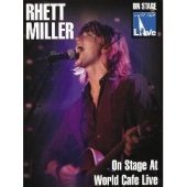 Cover for Miller Rhett · On Stage at World Cafe Live (DVD) (2015)