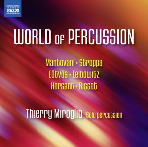 Cover for Mantovani / Miroglio · World of Percussion (CD) (2016)