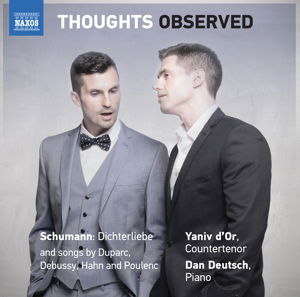 Cover for Debussy / Deutsch · Thoughts Observed (CD) (2017)