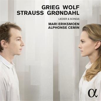 Lieder & Songs - Grieg / Eriksmoen / Cemin - Musikk - ALPHA - 3760014192074 - 26. februar 2016