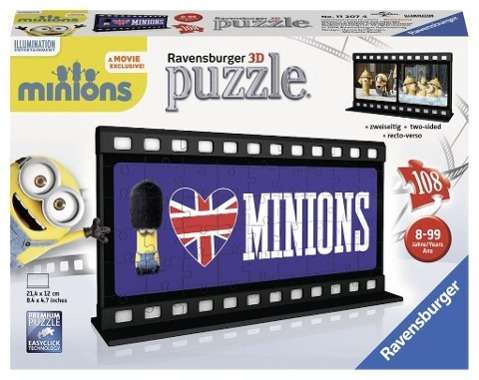 Cover for Ravensburger · RAVENSBURGER FILM STRIP MINIONS LONDON (108pcs.) (11207) (MERCH)