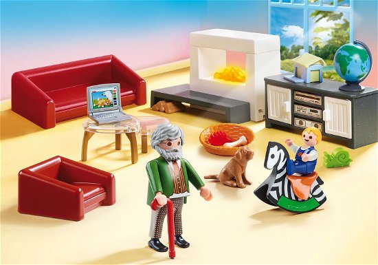 Cover for Playmobil · Playmobil 70207 Dollhouse Woonkamer (Toys)