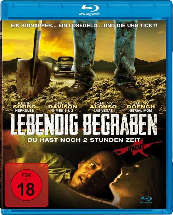 Cover for Sorbo / Davison / Doench / Alonso · Lebendig Begraben-du Hast Noch 2 Stunden Zeit (Blu-ray) (2018)
