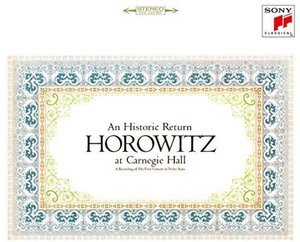 Cover for Vladimir Horowitz · At Carnegie Hall: Historic Return 1965 (CD) (2015)