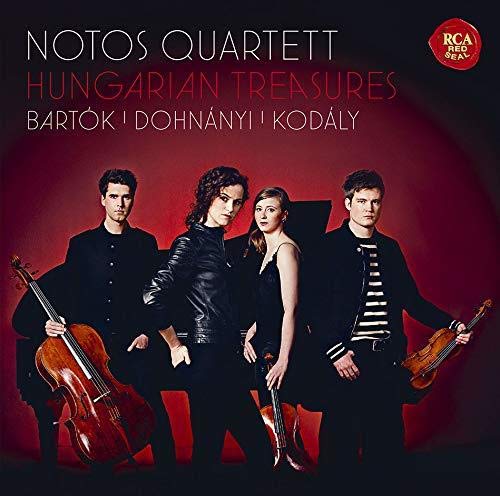 Cover for Notos Quartett · Hungarian Treasures: Bartok / Dohnan (CD) [Special edition] (2019)