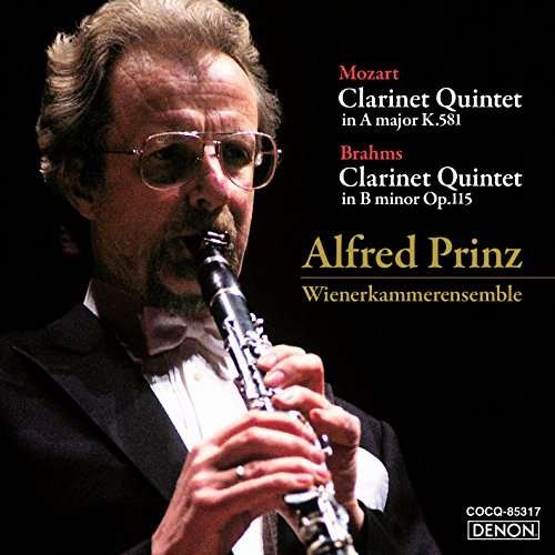 Cover for Alfred Prinz · Mozart &amp; Brahms: Clarinet Quintets (CD) [Japan Import edition] (2017)