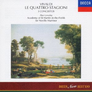 Cover for Neville Marriner · Vivaldi:le Quattro Stagioni 3concert (CD) [Japan Import edition] (2003)