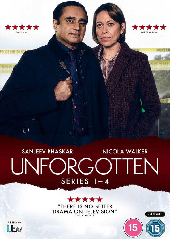 Cover for Unforgotten S14 Bxst · Unforgotten Series 1-4 (DVD) (2021)