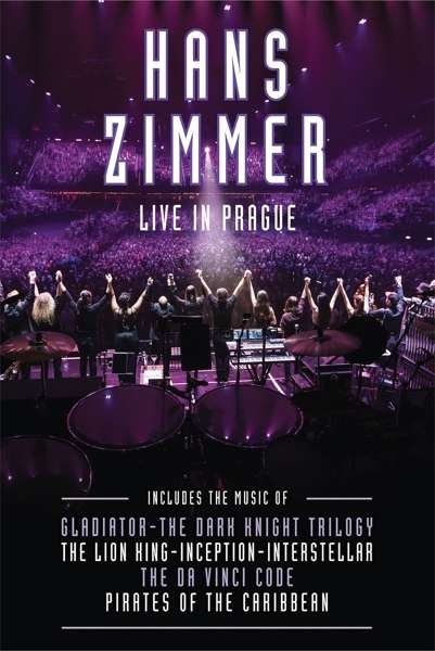 Cover for Hans Zimmer · Live in Prague (MDVD) (2017)