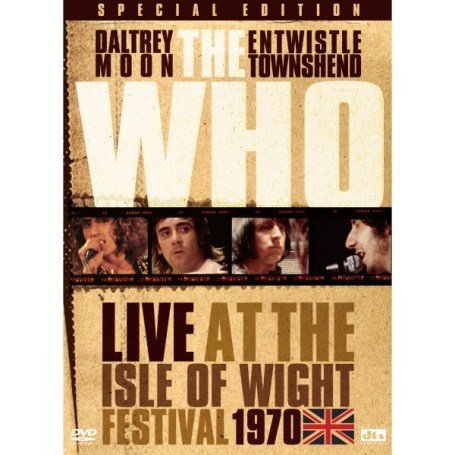 Cover for The Who · Live at the Isle of Wight Festival 1970 (MDVD) (2006)