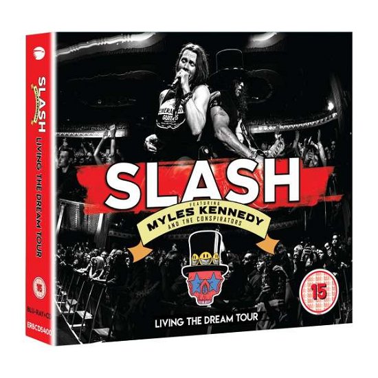 Cover for Slash, Myles Kennedy And The Conspirators · Living The Dream Tour (CD/Blu-ray) (2019)