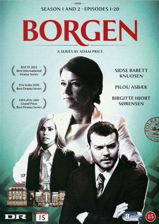 Cover for Borgen · Borgen Sæson 1 og 2 (DVD) [Standard edition] (2012)