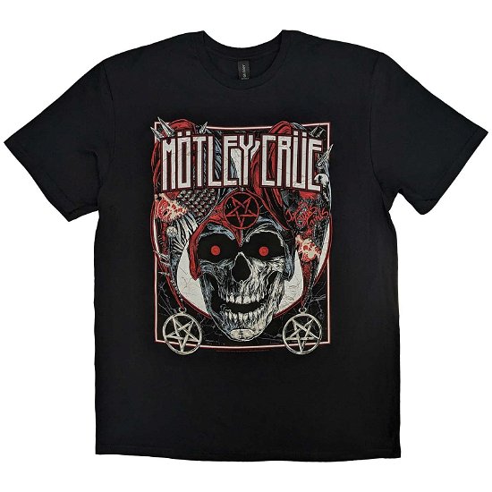 Motley Crue Unisex T-Shirt: Vegas - Mötley Crüe - Fanituote -  - 5056737206074 - 
