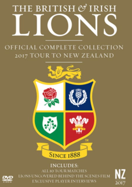 The British and Irish Lions Official Complete Collection 2017 Tour To New Zealand - Br Lions Complete Nz Tour 2017 - Movies - Spirit - 5060105725074 - December 4, 2017