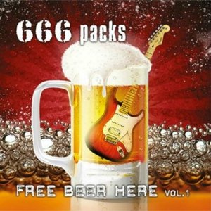 Cover for 666packs · Free Beer Here 1 (CD) (2015)