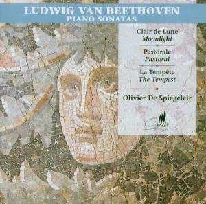 Piano Sonatas: Moonlight & Pastoral - Beethoven / De Spiegeleir - Muziek - Cypres Records - 5412217016074 - 2003