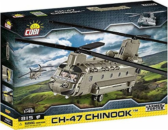Cover for Cobi  Armed Forces  Ch47 Chinook 815 Pcs Not For Sale In Hungary Toys (MERCH)