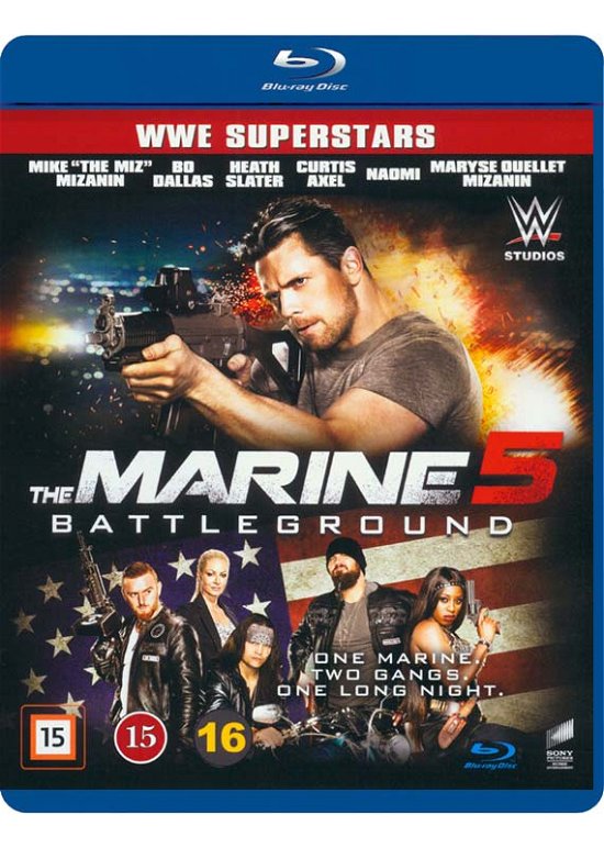 Cover for The Marine 5 · Marine 5, The: Battleground (Blu-ray) (2017)