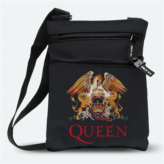 Cover for Queen · Queen Classic Crest (Body Bag) (Väska) [Black edition] (2019)