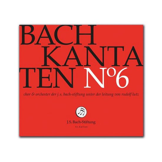 Cover for Bach,j.s. / Stiftung / Lutz · Cantatas 6 (CD) (2015)