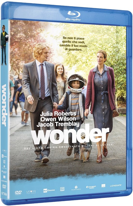 Wonder - Julia Roberts,jacob Tremblay,owen Wilson - Film - RAI CINEMA - 8032807072074 - 5. april 2018