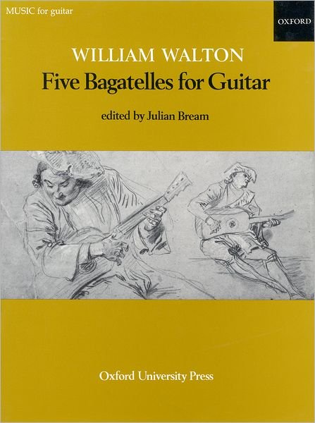 Cover for Five Bagatelles (Partitur) (1974)