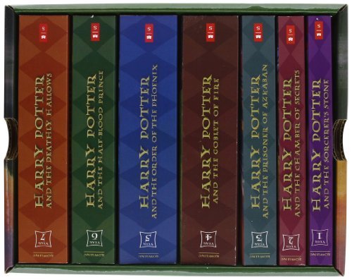 Cover for J. K. Rowling · Harry Potter Paperback Box Set (Books 1-7) (Paperback Bog) [Slp edition] (2009)