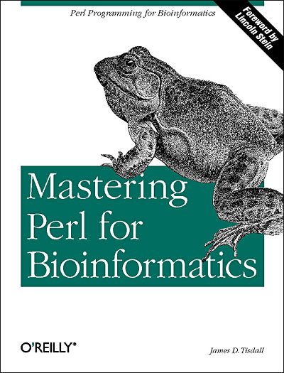 Cover for James D Tisdall · Mastering Perl for Bioinformatics (Paperback Book) (2003)