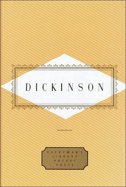 Cover for Emily Dickinson · Dickinson: Poems (Everyman's Library Pocket Poets) (Hardcover Book) [Reprint edition] (1993)