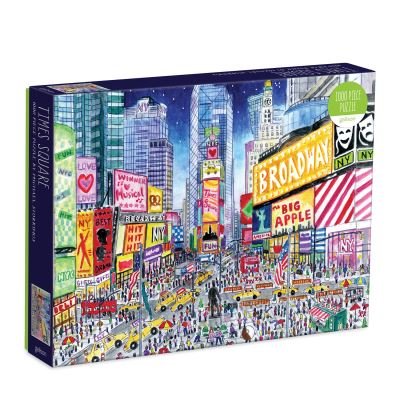 Michael Storrings Times Square 1000 Piece Puzzle - Michael Storring Galison - Bordspel - Galison - 9780735367074 - 29 april 2021