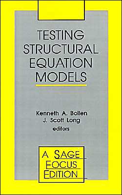 Cover for J Scott Long · Testing Structural Equation Models - SAGE Focus Editions (Paperback Book) (1993)