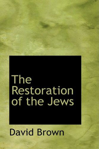 Cover for David Brown · The Restoration of the Jews (Paperback Book) (2009)