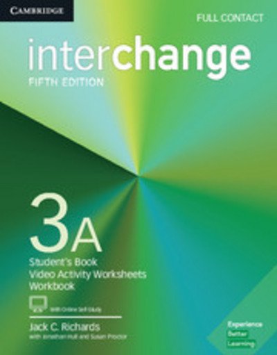 Cover for Jack C. Richards · Interchange Level 3A Full Contact with Online Self-Study - Interchange (Bok) [5 Revised edition] (2017)