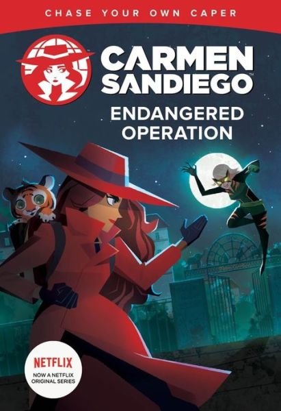 Cover for Clarion Books · Endangered Operation - Carmen Sandiego Chase-Your-Own Capers (Paperback Bog) (2019)