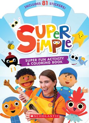 Super Fun Activity Book - Super Simple - Melissa Maxwell - Books - Scholastic US - 9781338871074 - January 5, 2023